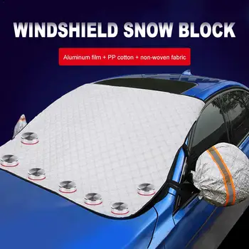 

Car Sunshade Covers Front Window Sunshade Anti Snow Car Cover Sun Reflective Shade Windshield For SUV And Ordinary Car