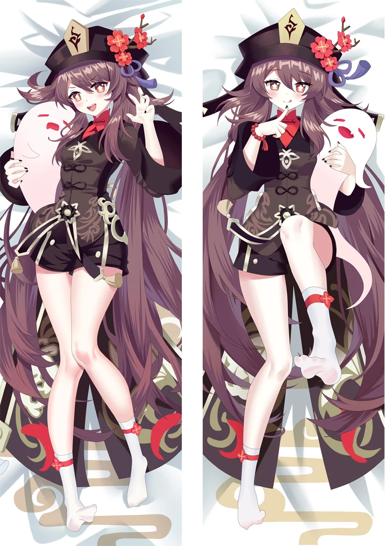 

Newly DesignKawaii Amber Cover Cushion Otaku Genshin Impact Pillow Cover Case Pillowcases