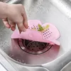 1 Pcs Flower Silicone Kitchen Sink Strainer Shower Drain Hair Trap Hair Catcher Bath Tub Protector Drain Cover for Floor Laundry ► Photo 3/6