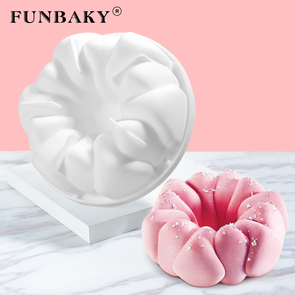 Силиконовые формы FUNBAKY 3D круглой форма для выпечки инструменты украшения тортов