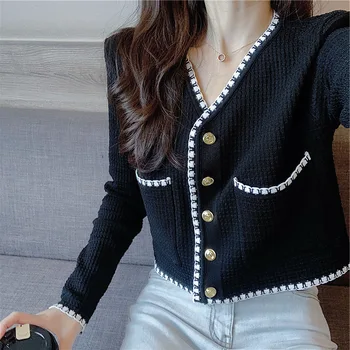 

L 2020 Spring and Autumn New Style Charade Short Tops Women Sense of
