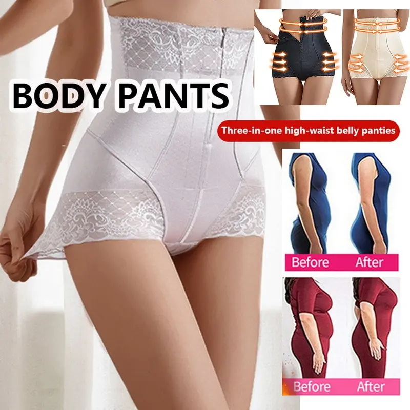 2022 New Tummy Control Panties Women Body Shaper High Waist Shaper Pants Seamless Shapewear Postpartum Panties Waist Trainer shapewear shorts