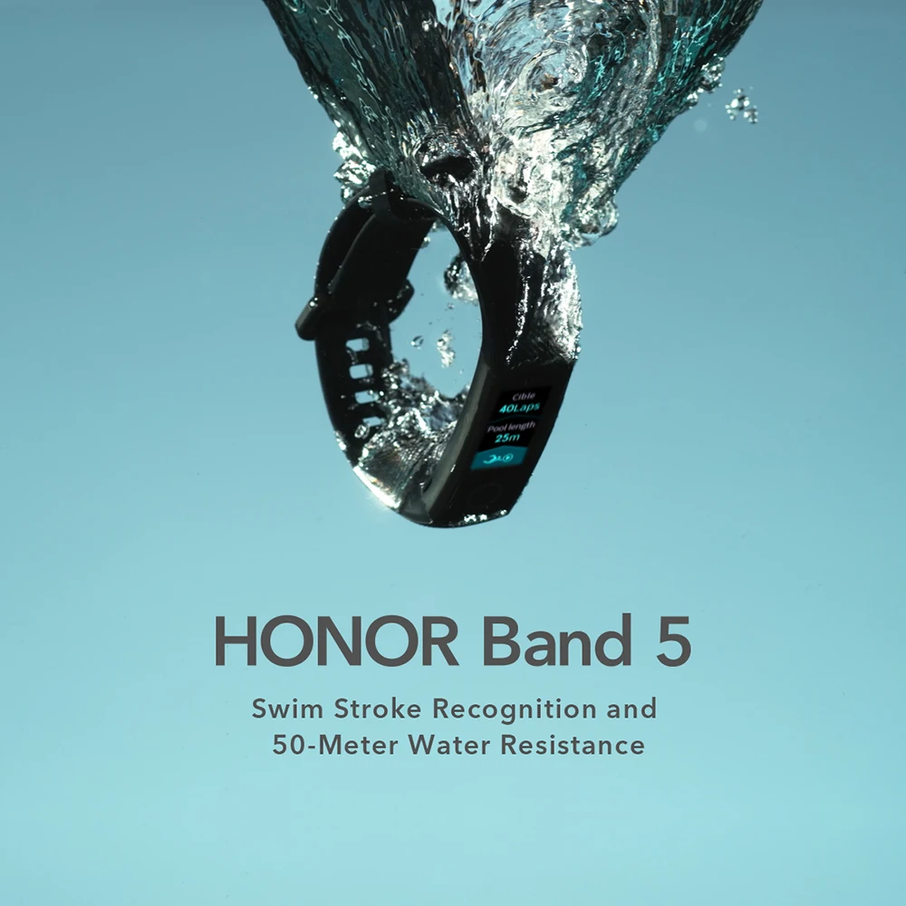 Смарт-браслет Honor Band 5 фитнес-трекер Смарт-часы браслет пульсометр Водонепроницаемый Спортивный Bluetooth SmartBand