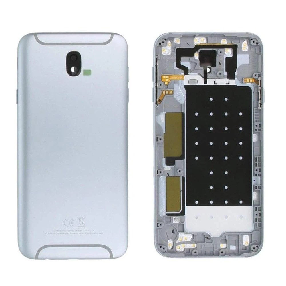5 шт. корпус средней рамки батарея задняя крышка для samsung Galaxy J5 J330 J530 J530F J7 J730 J730F с кнопками громкости