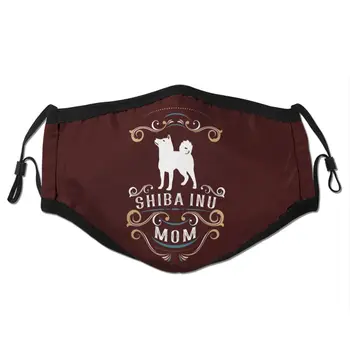 

Shiba Inu Mouth Face Mask Shiba Inu Mom NickerStickers On Redbubble Facial Mask Fashion Cool with 2 Filters for Adult