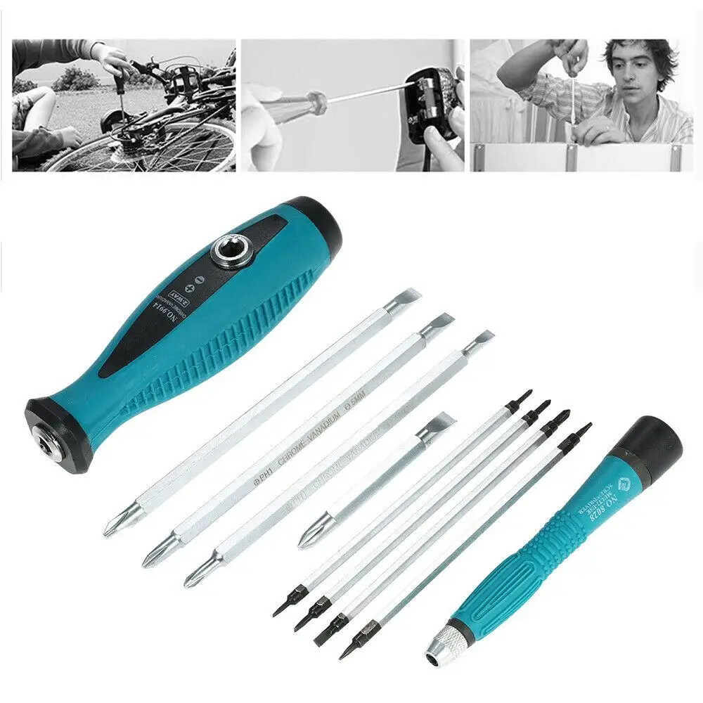 PENGGONG Screwdriver Sets 10pcs CR-V Magnetic Slotted Phillips Star Home Appliances Repair Multi Function Hand Tool Set | Инструменты