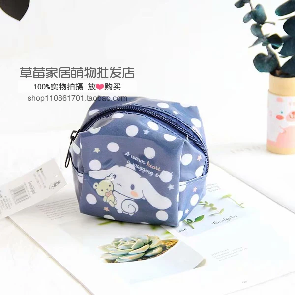 Hello kitty My Melody Cinnamoroll, маленькая Двойная звезда, pompomprin, косметички, женские сумки для хранения, для мытья, для девушек, косметички, Органайзер