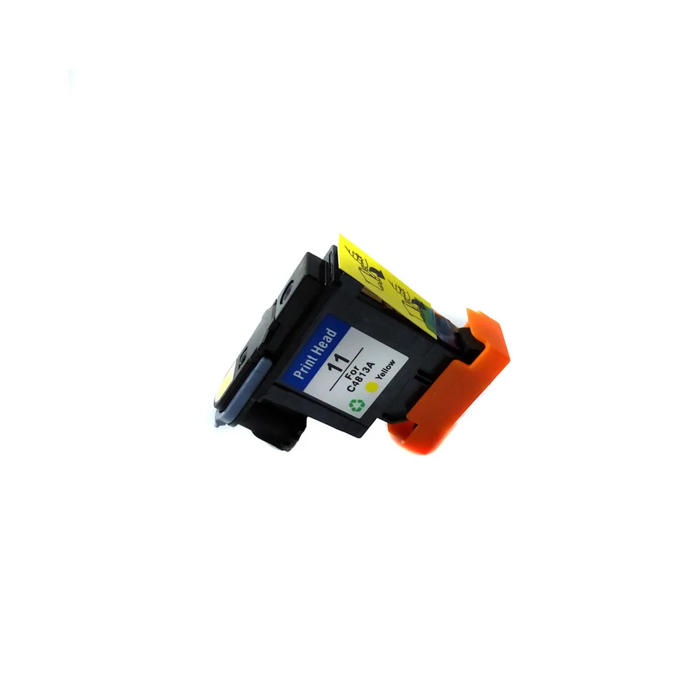 1x Желтый печатающей головки совместимы для hp11 100/10/110/111/120/20/500 hp510 1100/1200/2230 печатающей головки C4813A
