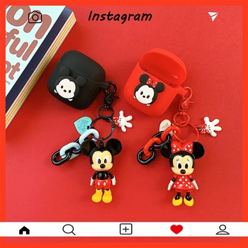 

Cute Cartoon Silicone Cover for JBL TUNE 220 TWS Case Bluetooth Earphone Case for JBL T220TWS Protect Sleeve Decor Finger Ring