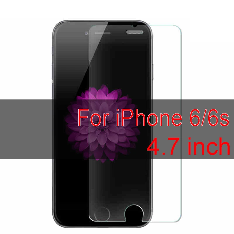 3 шт полное покрытие стекло для iPhone 11 Pro Max X XS XR закаленное стекло для iPhone 7 8 6 6s Plus 5 5S SE Защитная пленка для экрана - Цвет: 6 6s