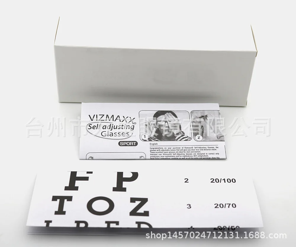 600+300 Myopia Hyperopia Reading Glasses dual-use focal length adjustable reading glasses trimming- 6d+ 3D original box