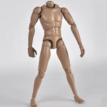 

DishyKooker 1/6 Removable Joint Nude Male Body Action Figure Toy Decoration