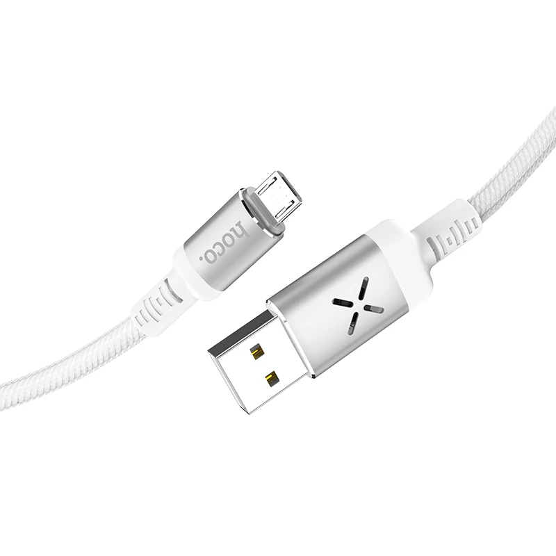 HOCO U63 28 шт./лот 1,2 м Прочный USB кабель для iPhone кабель Micro кабель для samsung USB кабель провод зарядного устройства
