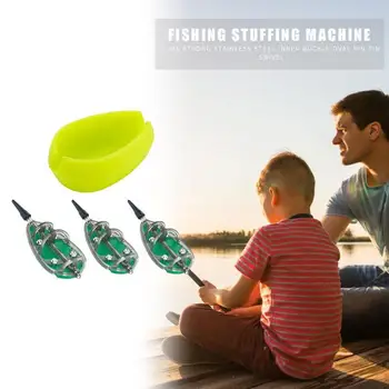 

Durable Fishing Feeders Multi-function 3pcs Inline Method Carp Fishing Feeders Mould Kit Fishing Tackle Equipment Tool