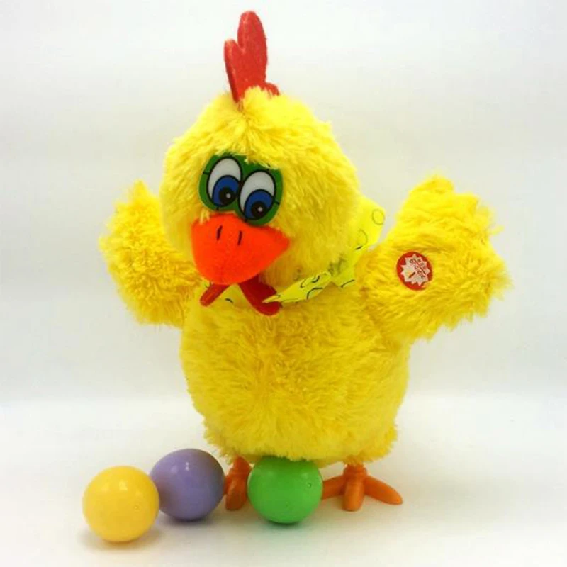 A Hen Funny Chicken Toy for Children Gift , Hen Laying Egg Chook Laying