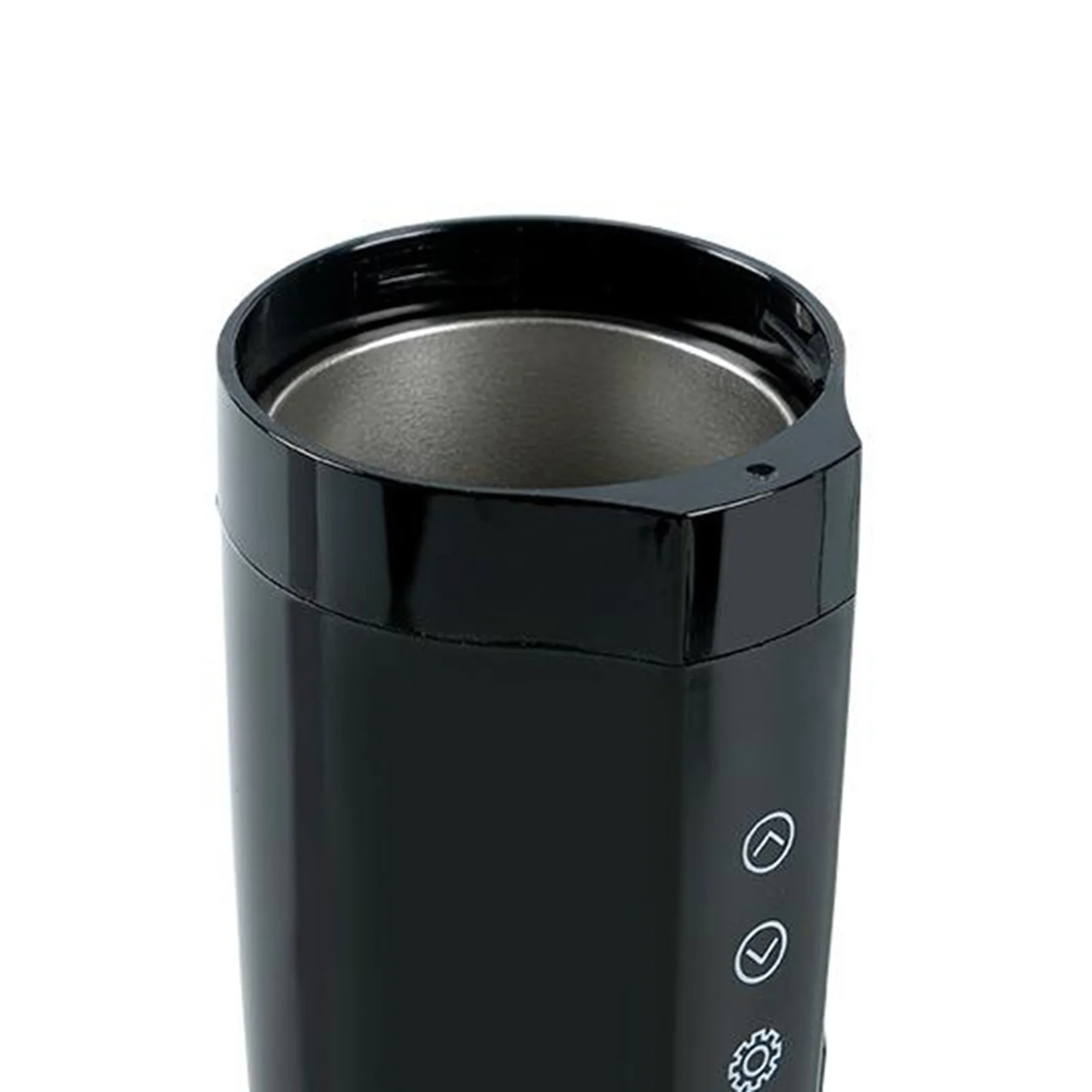 400ML Car Heating Cup Real-time Temperature 12V Heated water Mug Kettle Stainless Steel Travel Electric Coffee Cup With Cable