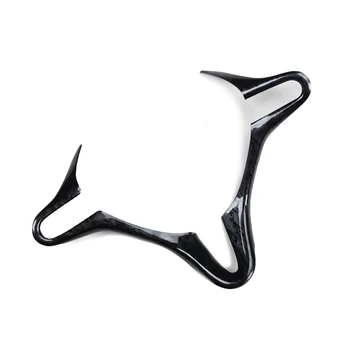 

Car Inner Steering Wheel Cover Trim For Honda Civic 8th FD2 2006-11 Replacement Interior Accessories Black