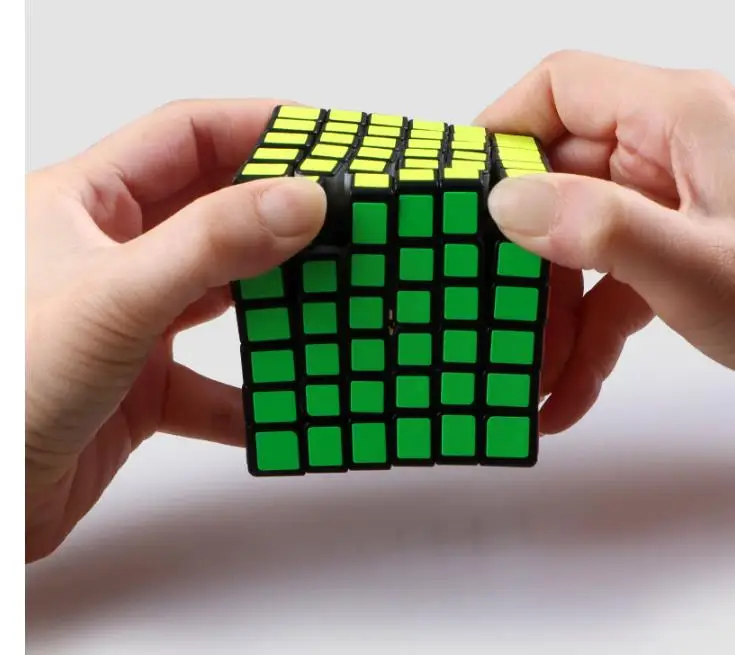 qiyi 6x6x6 Magic Speed Cube Stickerless Professional Puzzle Cubes Educational Toys For Children