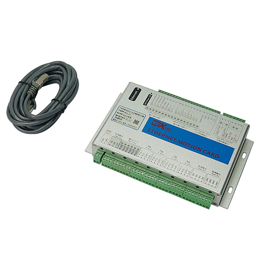 

Коммутационная плата XHC Ethernet Mach3, устройство для токарного станка с ЧПУ, поддержка windows 7, 10, поддержка частоты 2 МГц, 3, 4, 6 осей