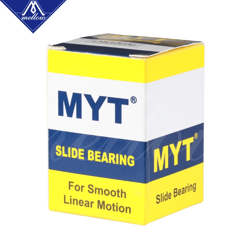 고정밀 MYT 베어링 LM8LUU LML8UU 8x15x45mm 8mm 긴 선형 볼 베어링 부시 부싱 Ultimaker 2 3D 프린터 Cnc 부품