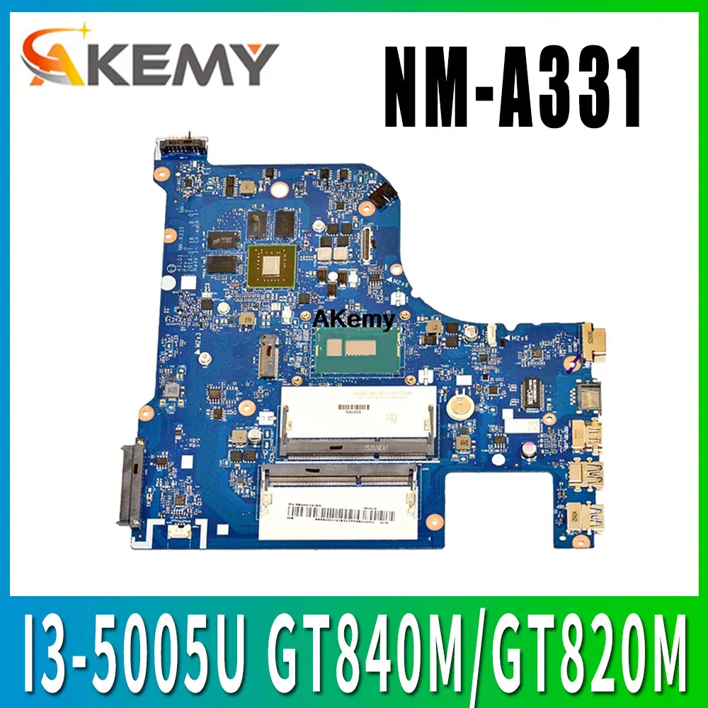 G70-80 для For Lenovo G70-70 B70-80 Z70-80 I3-5005U материнская плата AILG NM-A331 Rev1.0 DDR3L с GT840M/GT820M Тесты 100%