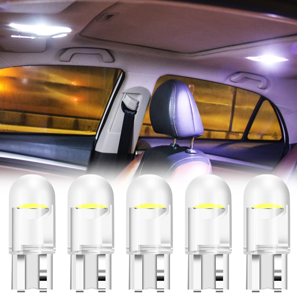 5Pcs Car LED Bulb License Plates Lamp Dome Light For Opel astra h j g k