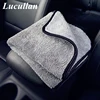 Lucullan 2022 New Launch Double Side Long Twist Pile/Terry Towel Super Absorbent Tools for Auto Microfiber Drying Towel ► Photo 1/6