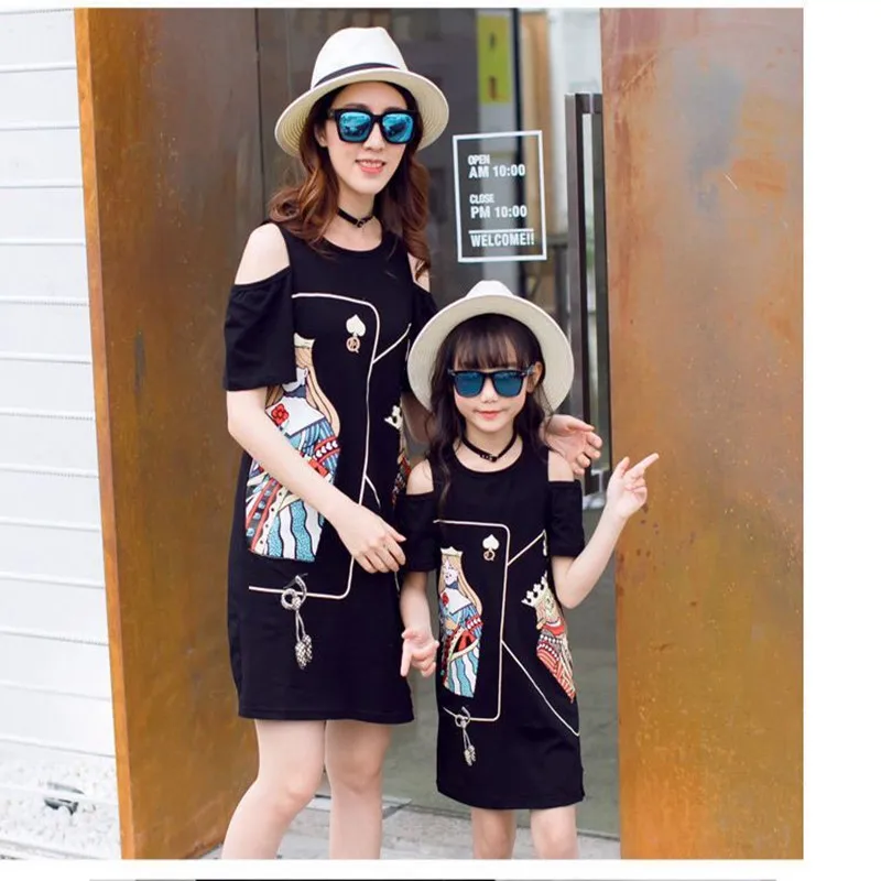 Mother Daughter Dresses 2022 Summer Dress Match Mom Daughter Dresses  Fashion Kid Mommy And Me Clothes Family Matching Outfits - Family Matching  Outfits - AliExpress