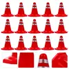 30pcs Traffic Roadblocks Simulation Sand Table Props DIY Road Cone Signs 1