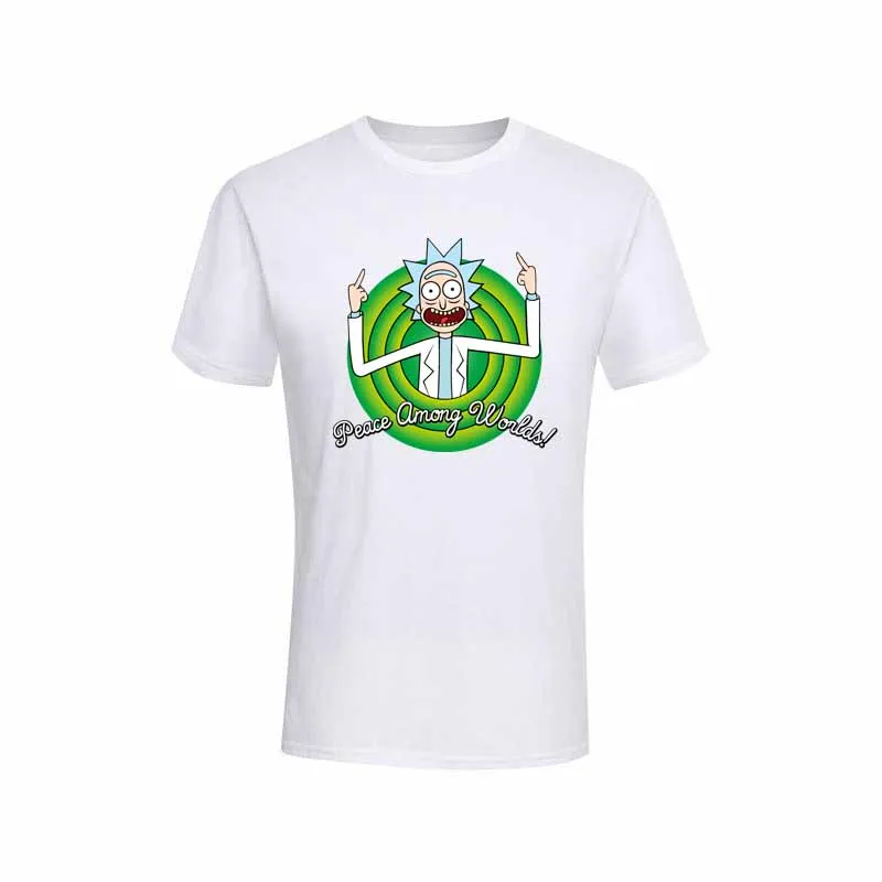 

2019 New Men'Comic pictures are funny T-shirt Cotton Animation hip hop O Neck Short Sleeve Leisure T-shirt US Clothing Men's Shi