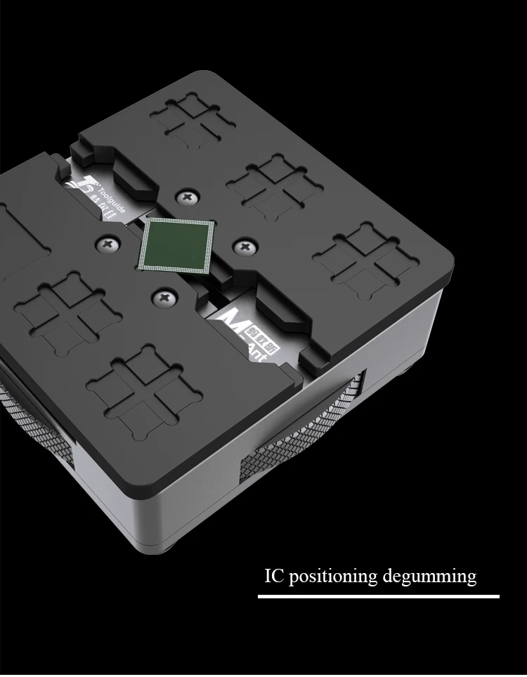 Folder T-003 Mobile Phone Universal fixture For iPhone Android Motherboard Chip Fixed  Degumming Maintenance Clamp Free shipping