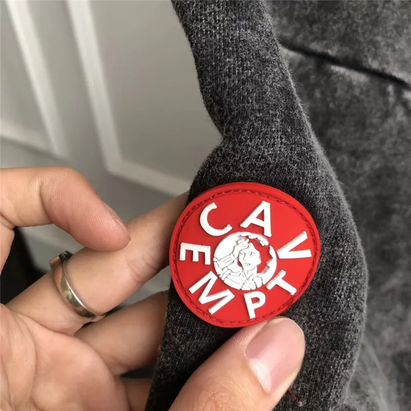 Толстая Осенняя Повседневная Толстовка с капюшоном Cav Empt, пуловер с капюшоном для мужчин и женщин, уличная одежда в стиле хип-хоп, ретро, с эффектом потертости, со старым цветом, толстовки с капюшоном c. E Cav Empt