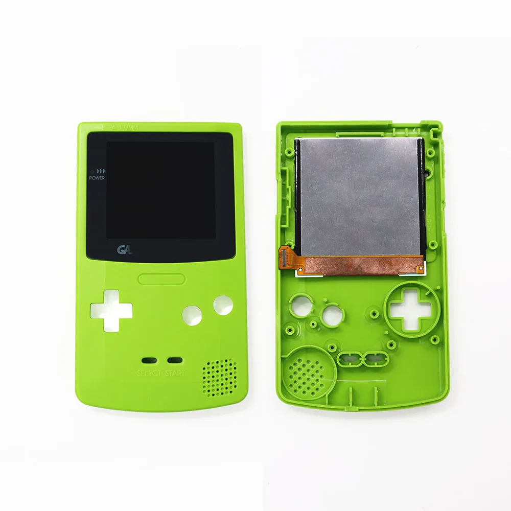 Hispeedido V5 Laminated OSD Menu Retro Pixel IPS High Backlight LCD Screen For Gameboy Advance Color GBC With Pre-cut Shell