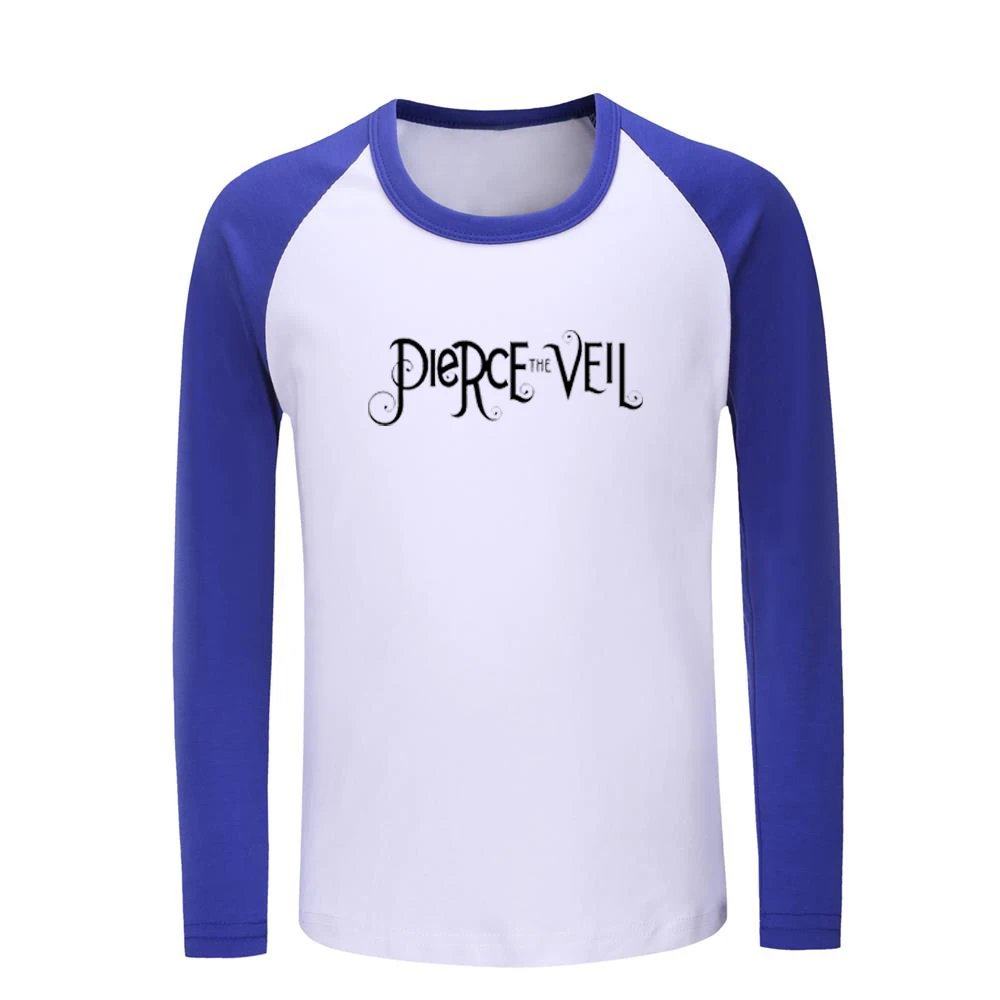 Детские футболки с рисунком в виде вуали и надписью «Fall Out FOB Rock Band Pierce The Veil» Детские футболки с графическим принтом топы для мальчиков и девочек, рождественский подарок