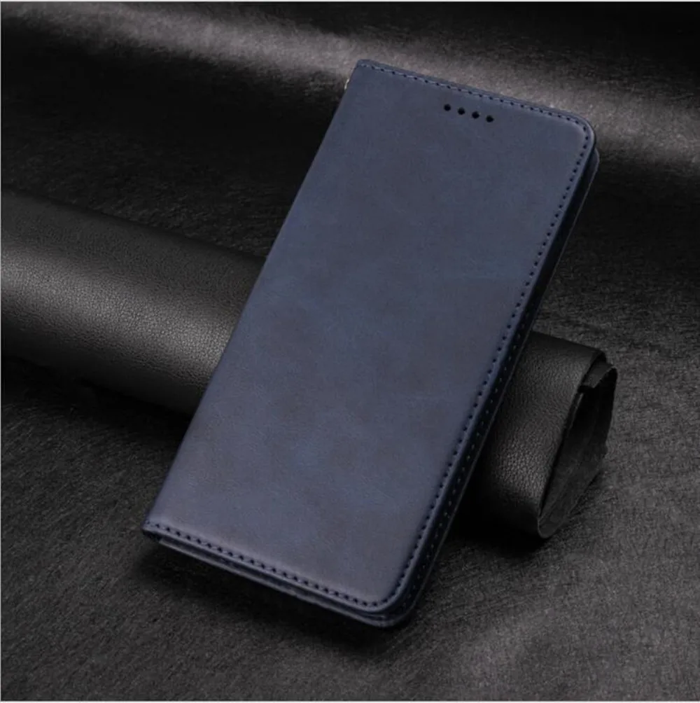 Genuine Leather Flip Wallet Phone Case Cover