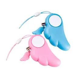 Porte clés d'auto défense, alarme de Protection personnelle pour filles et femmes, alarme de cambriolage de sécurité 90db, fournitures d'auto défense fortes, alarme d'urgence 