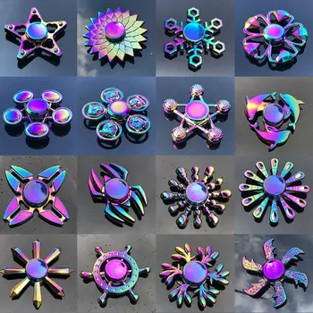 

7 Pack Metal Fidget Spinner Bearing High Speed Spinning Game Stress Reducer Toy