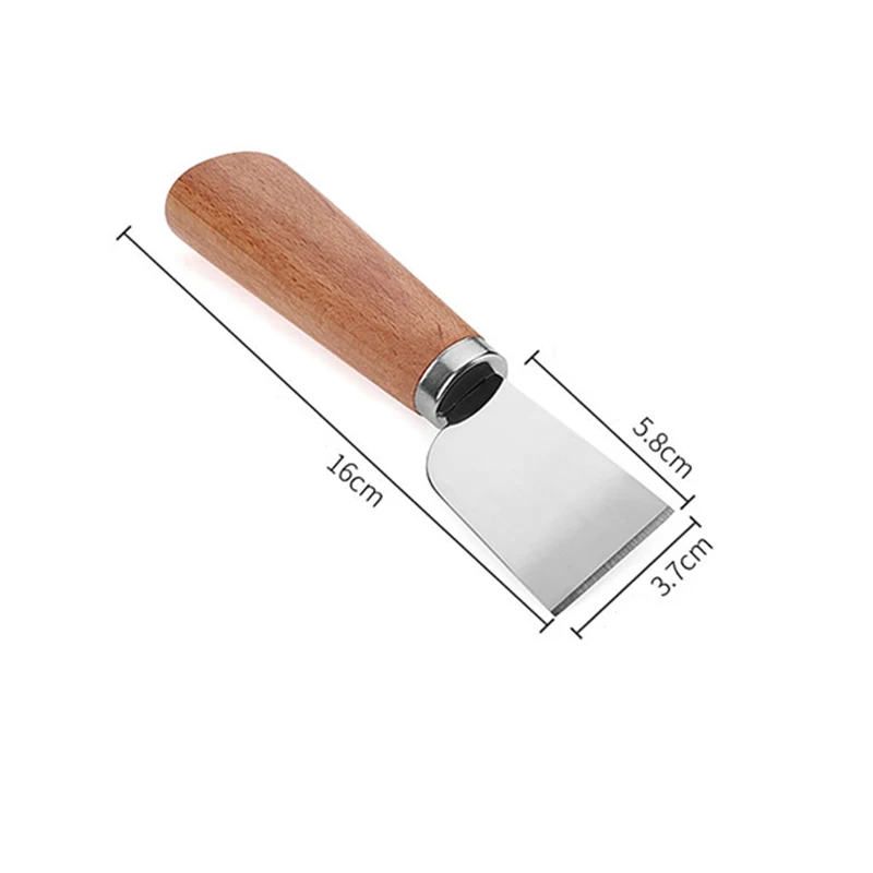 Description Picture 5 of itemDIY Sharp Leather Skiving Knife Cutting Knife Tools DIY Leather Craft Safety Leather Cutting Knife with Wooden Handle Tool