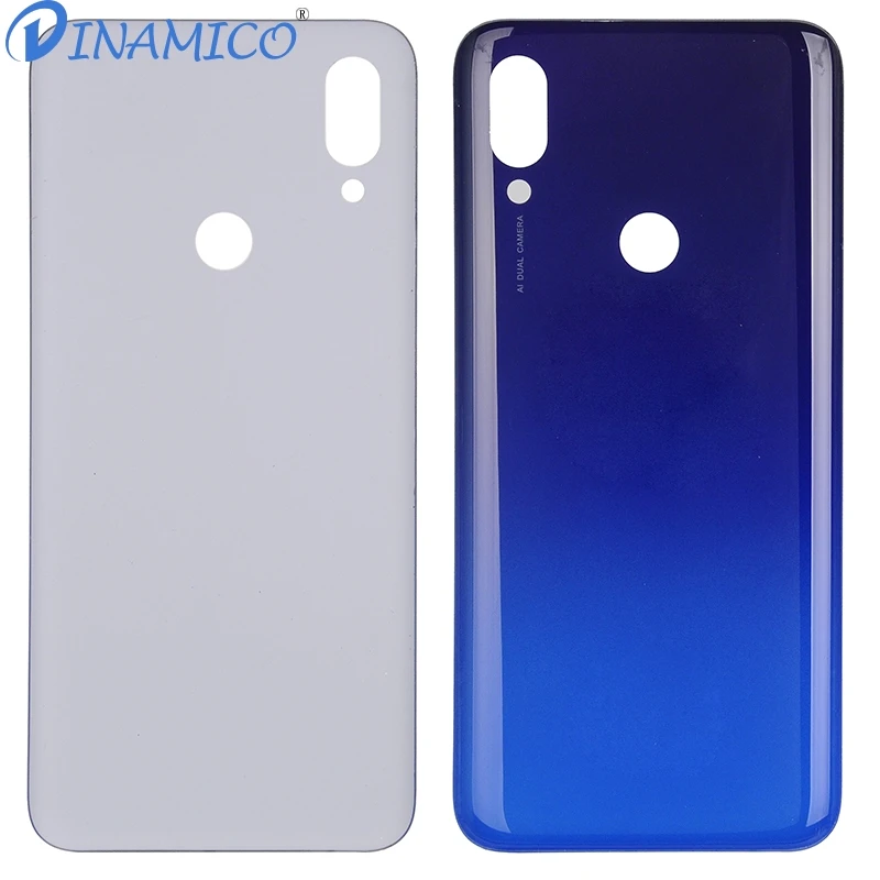 10 шт. Dinamico для Redmi 7 задняя дверь корпус крышка для Xiaomi Redmi 7 батарея задняя крышка Задняя Дверь Корпус чехол Замена