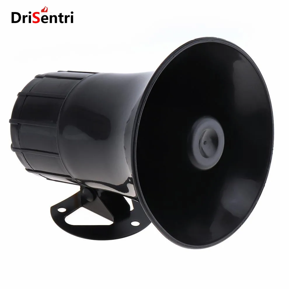 

50W 12V 3 Sound Car Electronic Warning Siren Motorcycle Alarm Firemen Ambulance Loudspeaker support MIC New Listing