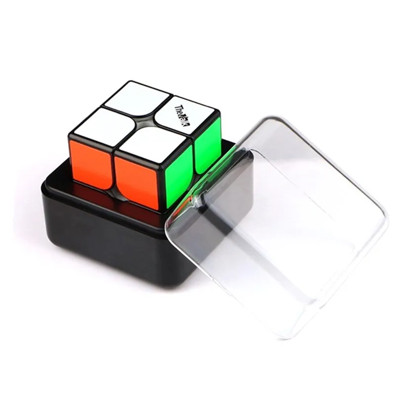 QIYI Valk2M 2x2x2 черный многоцветный Магнитный Магический кубик Профессиональный конкурс ультра-гладкая скорость головоломки кубики 2х2 игрушки для взрослых/детей