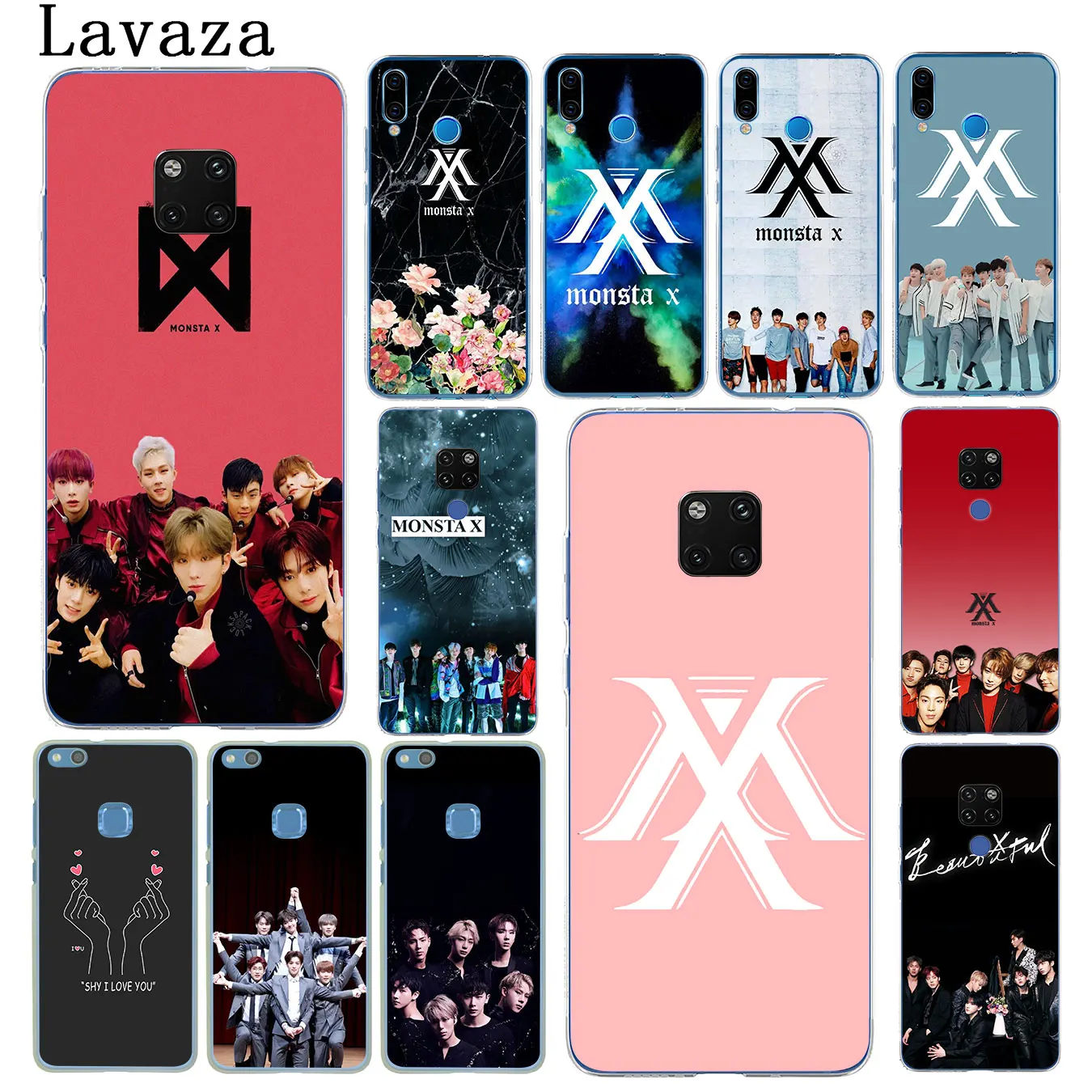 

Lavaza MONSTAX Monsta X kpop Phone Case for Huawei Mate 30 10 20 Pro Lite Nova 5I 4 3i 3 2i 2 Lite Cover