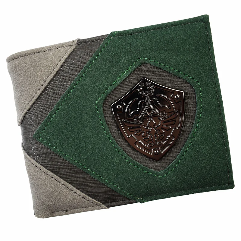 Cartera de juego para hombre, monedero corto de alta calidad con bolsillo para monedas para joven y niño, novedad, SE