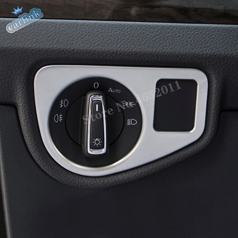 

Для Touran 2016 2017 2018 2019 ABS матовые Автомобильные фары Регулировка переключатель наклейка крышка отделка автомобильные аксессуары Стайлинг 1 шт.