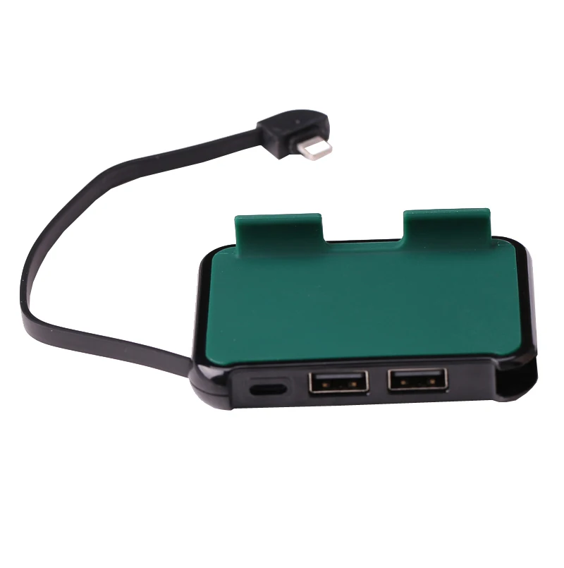 IOS 13 OTG usb-хаб док-станция зарядное устройство Держатель для iPhone 11 Pro Max XS XR 5 6 7 8 Plus iPAD к U флэш-накопитель мышь карта для клавиатуры ридер