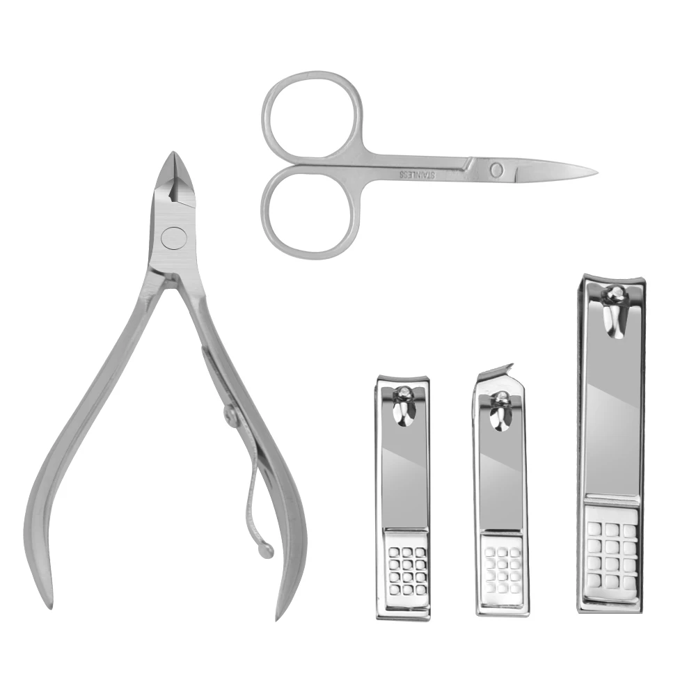 18in1 Stainless Steel Manicure Set Professional Pedicure Kit Nail Clipper Finger Plier Cutter Scissor Grooming Kit Nail Art Tool