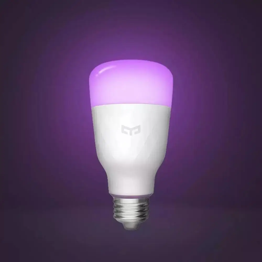 Xiao mi Yeelight умный светодиодный цветной лампочка 800 люмен WiFi защита глаз 8,5 Вт E27 Лампа-лимон для mi Home App Apple Homekit RGB iOS