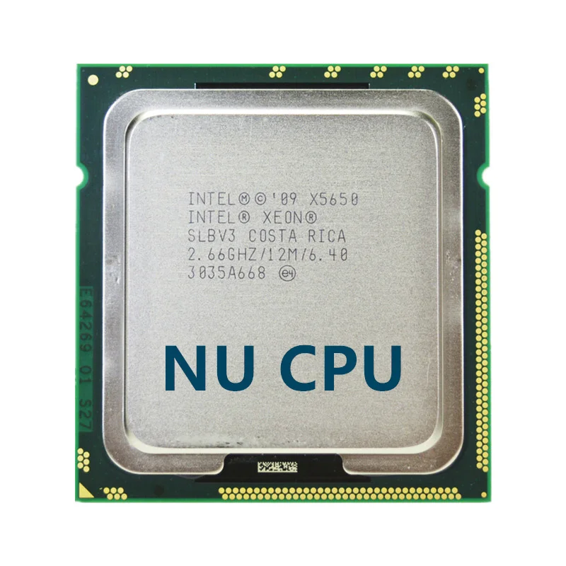 Процессор Intel Xeon X5650 2 667 ГГц шестиядерный двенадцатипоточный ЦПУ 12 МБ 95 Вт LGA 1366 |