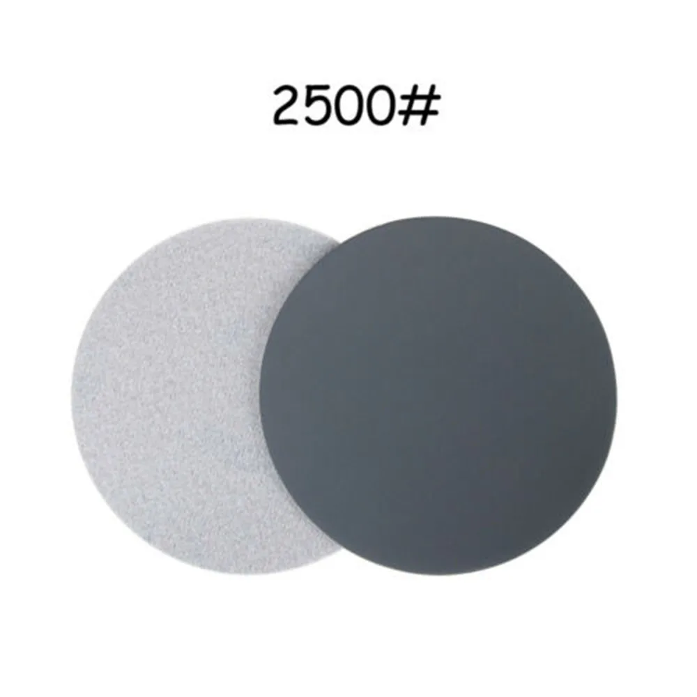 40pcs/Set 5inch 125mm Waterproof Wet Sandpaper Sanding Disc Grinding Polishing High Cutting Strength Silicon Carbide |