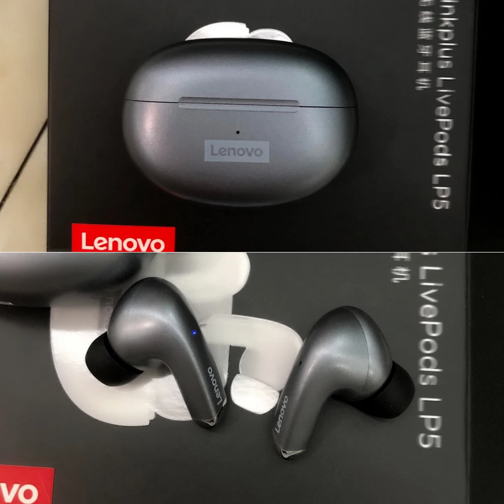 Lenovo LP5 Wireless Earphone BT5.0 Low Latency Pairing Noise Cancellation Wateroof Sports Earbuds 8